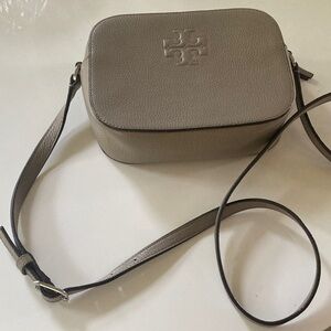 Tori Burch bag, camera/ crossbody, beige